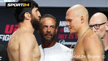 UFC Fight Night 282 прямой эфир 25 июля 2026 смотреть онлайн бесплатно Анкалаев vs Гуськов